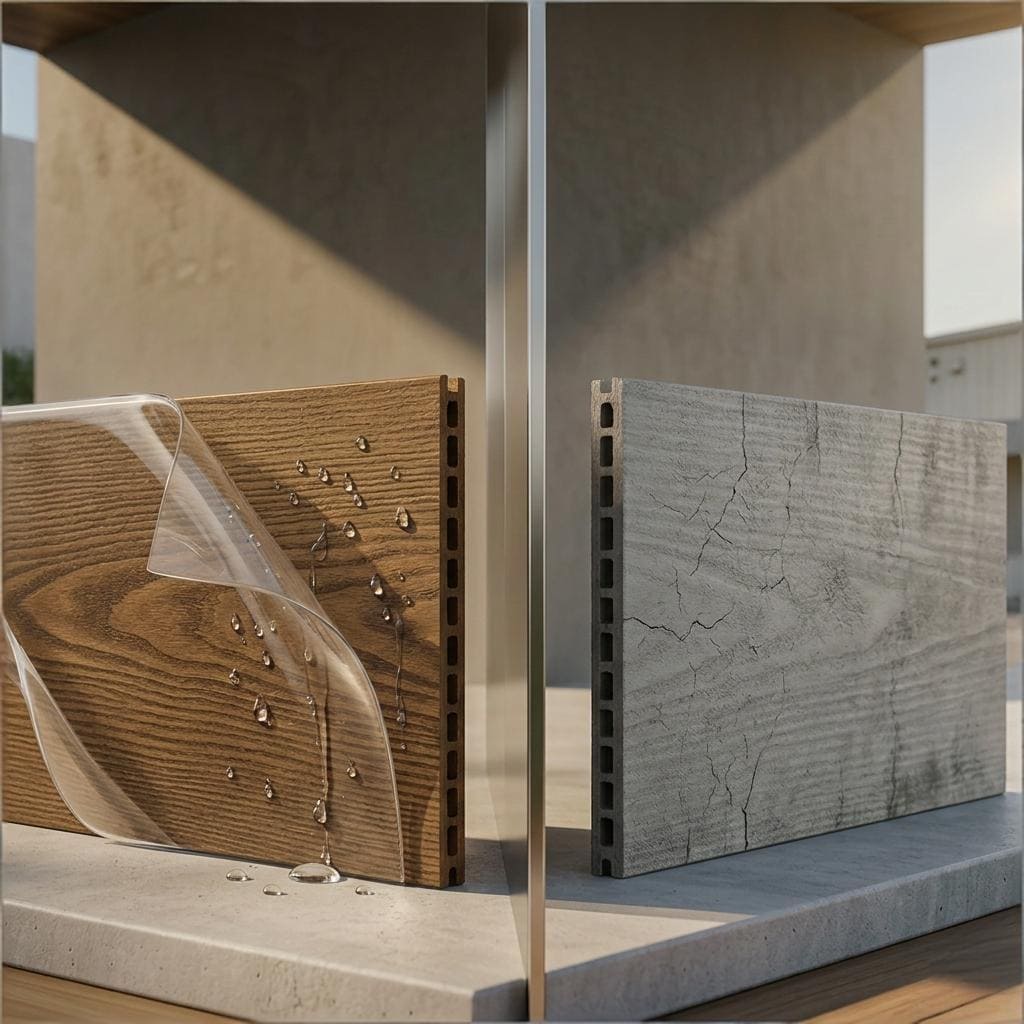 A 10 éves elhalványulási ciklus megszakítása: Miért váltanak át az építészek a szabványos WPC-ről a Necowood® ASA árnyékolásra